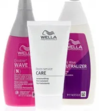 картинка Wella creatine + wave набор для нормальных волос от тонких до трудноподдающихся фото