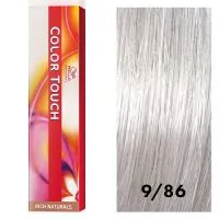 Краска wella color touch 9/86 Очень светлый блонд жемчужно-фиолетовый