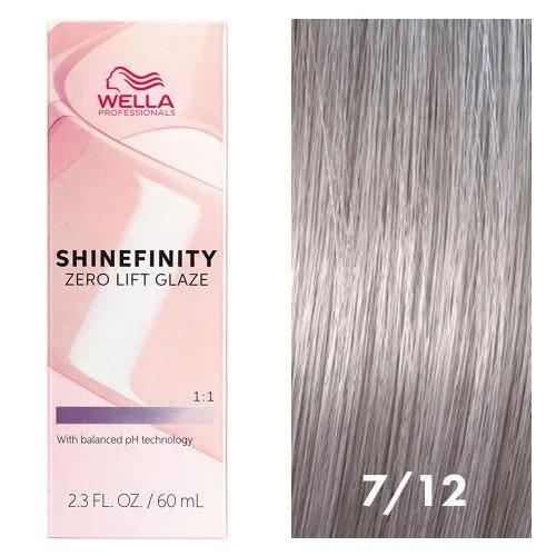 картинка Wella Shinefinity гель-крем краска 07/12 прохладный гриб фото