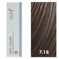 Keune  краска для волос semi color  7.18