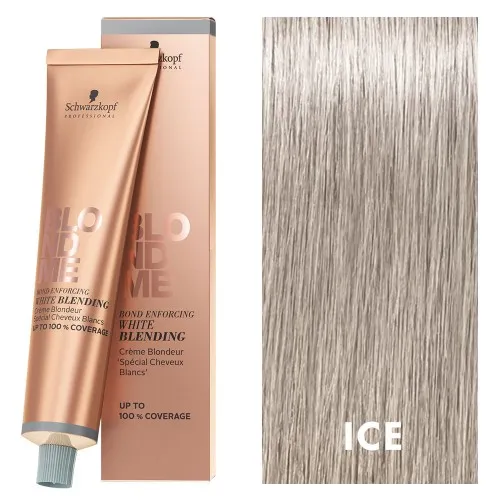 картинка BLONDME Крем осветляющий для седых волос Лед  White Blending Ice 60мл фото
